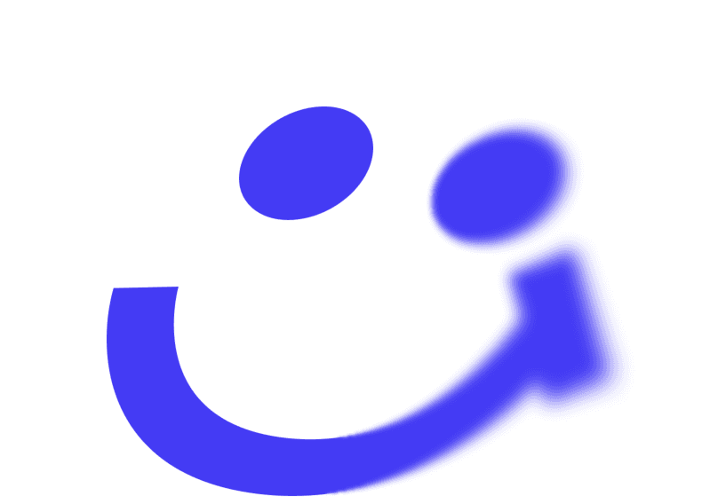 Decorative smile pattern